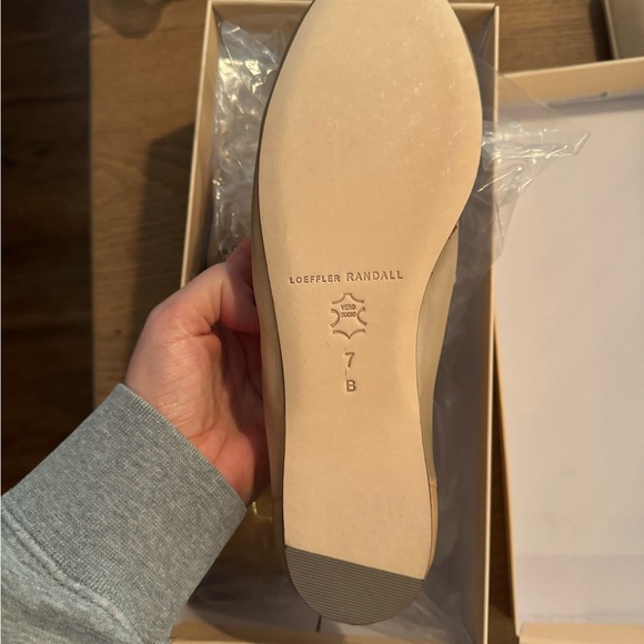 Loeffler Randall Caramel Mesh Landon Flats - Picture 5 of 9